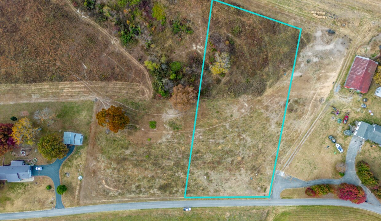 Property Lines of Second Lot